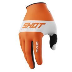 Rokavice SHOT DRAW KID SKY A06-13D1-AK7-04 oranžna 10/11