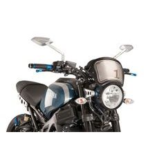 Windshield PUIG FRONTAL PLATE 9168C carbon look