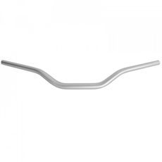 Homologated handlebars ACCOSSATO HBT185 srebrna (diameter 28,5mm, length 850mm)