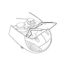 Nosilec za kovček ( Top master fitting kit ) SHAD P0V59T