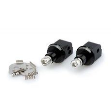 Adapterji za stopalke (Footpeg adapters) PUIG 6645N črna