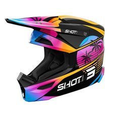 Helmet SHOT FURIOUS MIAMI A05-21OC-C01-11 orange glossy XL