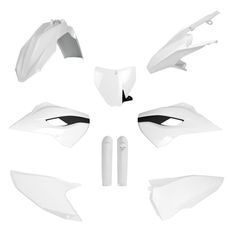 Set plastik POLISPORT 91499 Bela