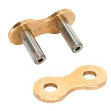 Člen za verigo ki se pritrdi s pritiskom (brez orodja) D.I.D Chain 415ERZ SDH Gold&Gold ZJ