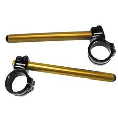 Lifted clip-on ACCOSSATO CP008 +10 mm 10 degrees inclination, black
