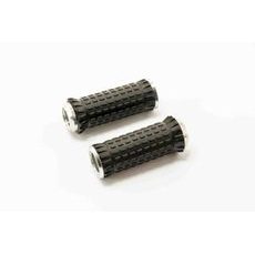 Footpegs without adapters PUIG R-FIGHTER S 9193P srebrna