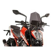 Windshield PUIG NEW GEN. SPORT 9514F dark smoke