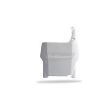 Number plate POLISPORT 8661900001 bela