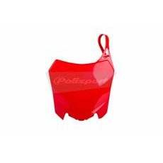 Number plate POLISPORT 8659400001 red CR 04