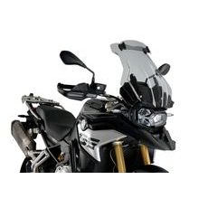 Windscreen PUIG TOURING PLUS WITH VISOR 3597H smoke