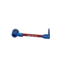 Lever guard ACCOSSATO DE001 with red hose and joint right, aluminium