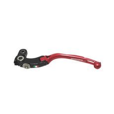 Folding lever ACCOSSATO LV017 in aluminium for ACCOSSATO full clutch rdeč