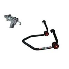 Rear paddock stand LV8 DIAVOL E620DT for T-MAX (set of rubber adaptors included)