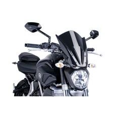 Windshield PUIG NEW. GEN TOURING 7016N črna