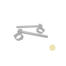 Pair of raised clip-on ACCOSSATO CP004 + 20 mm 10 degrees inclination, gold
