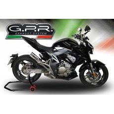 Slip-on exhaust GPR F205 Z.3.F205 Brushed Stainless steel
