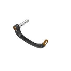 Lever guard ACCOSSATO "Ultra-Light" DE011 with gold eyelet and insert right, carbon