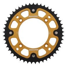 Zadnji verižnik (zobnik) SUPERSPROX STEALTH RST-998:49-GLD zlata 49T, 428