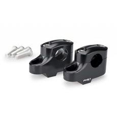Risers PUIG PULLBACK 21811N črna height 20mm, d 25mm, back 16mm