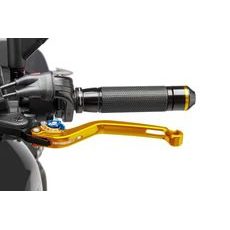 Clutch lever without adapter PUIG 270OA dolga (long) gold/blue