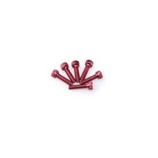 Screws PUIG ANODIZED 0147R rdeč M5 x 20mm (6pcs)
