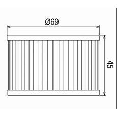 Oljni filter CHAMPION COF461 100609935