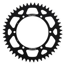Rear ALU sprocket SUPERSPROX RAL-460:48-BLK črna 48T, 520