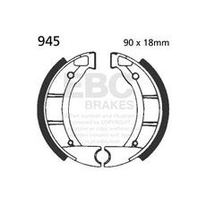 Brake shoe set EBC 945