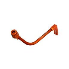 Lever guard ACCOSSATO DE001 with orange hose and joint right, aluminium