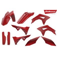 Set plastik POLISPORT 90846 rdeč