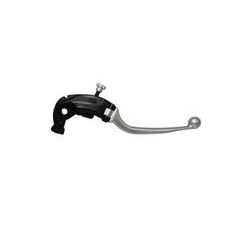 Adjustable folding lever ACCOSSATO LV018 in aluminium for Nissin radial brake master cylinder srebrna
