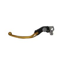 Adjustable folding lever ACCOSSATO LV010 in aluminium for original clutch master cylinders zlata