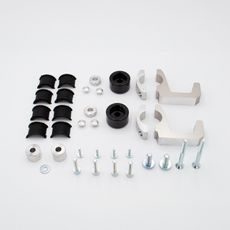 Handguard POLISPORT 8306800008 Black / Grey