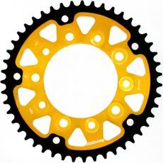 Rear sprocket SUPERSPROX STEALTH RST-1304:47-GLD zlata 47T, 525