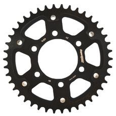 Zadnji verižnik (zobnik) SUPERSPROX STEALTH RST-1489:42-BLK črna 42T, 525