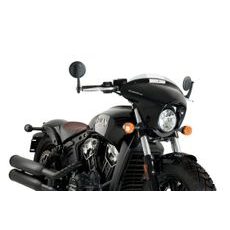 Windscreen PUIG BATWING SML 21073H smoke kratka (short)