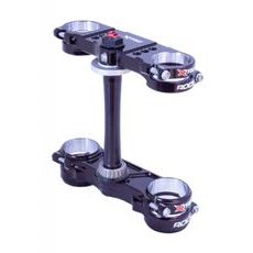 Triple clamps X-TRIG ROCS PRO 40501007 20-22mm Črn
