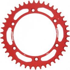 Rear ALU sprocket SUPERSPROX RAL-1512:42-RED rdeč 42T, 520