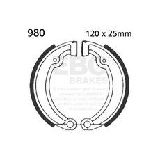 Brake shoe set EBC 980