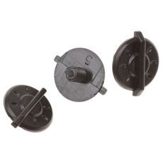Peak screws CASSIDA CROSS CUP črna 3pcs