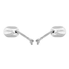 Vzvratno ogledalo RMS 122772340 Univerzalen aluminium (pair)