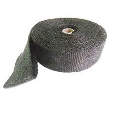 Fiberglass exhaust wrap MOTION STUFF 84-24402 (1x50mm, 15m) črna
