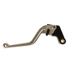 Clutch Lever ACCOSSATO ESB22 fixed CNC-worked aluminium, silver