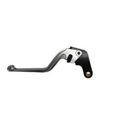 Clutch Lever ACCOSSATO ESB022 fixed CNC-worked aluminium, silver