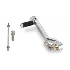 Gear shift pedal PUIG 22121P srebrna adjustable