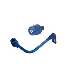Lever guard in aluminium + left end ACCOSSATO DE004 with blue hose and joint right