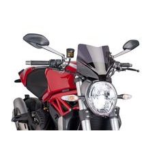 Windshield PUIG NEW GEN. SPORT 7013F dark smoke