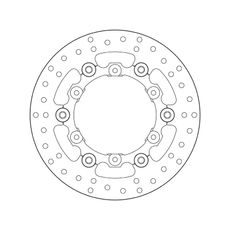 Zavorni disk BREMBO 78B408A9 floating