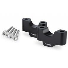 Risers PUIG 22530N črna height 30mm, d 29mm
