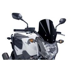 Windscreen PUIG RACING 5991N črna
